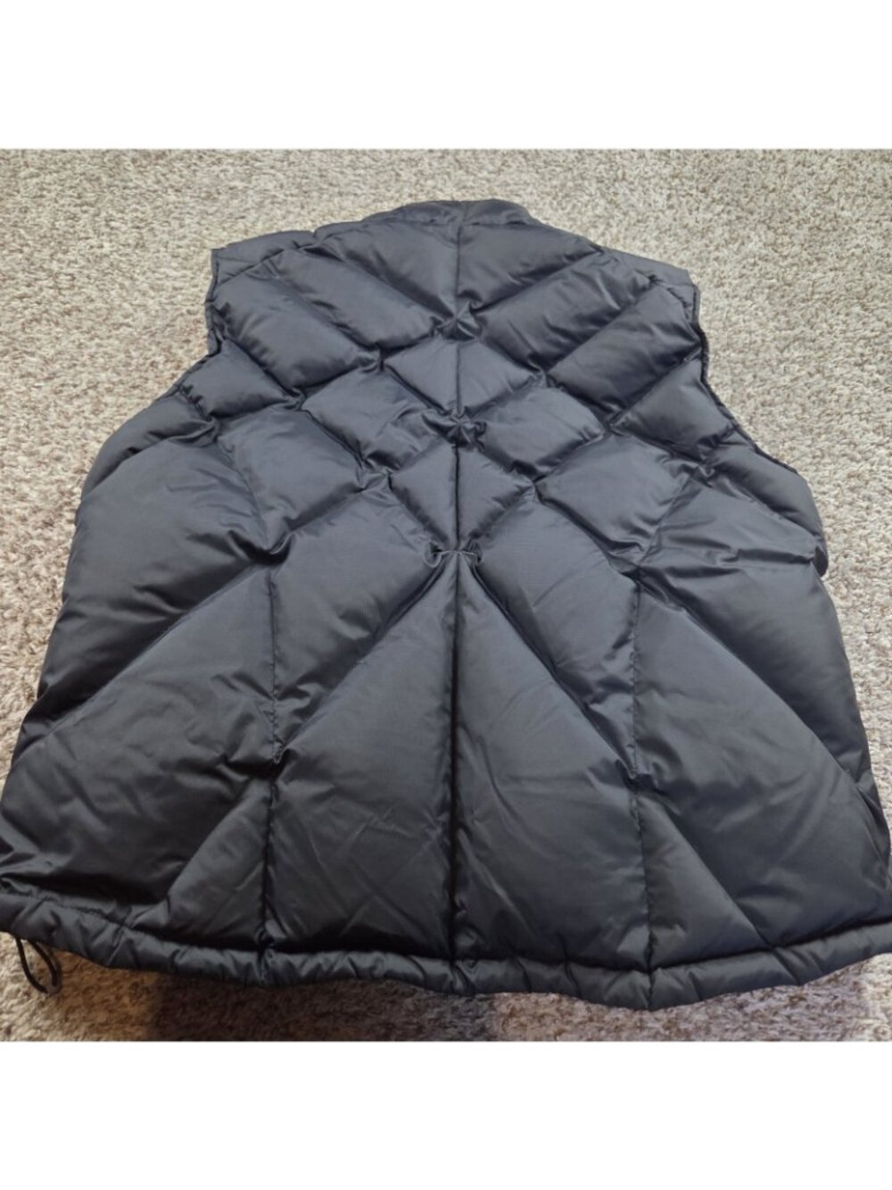 Cabelas Goose Down Puffer Vest Womens XL Quilted Full-Zip - Picture 8 of 8
